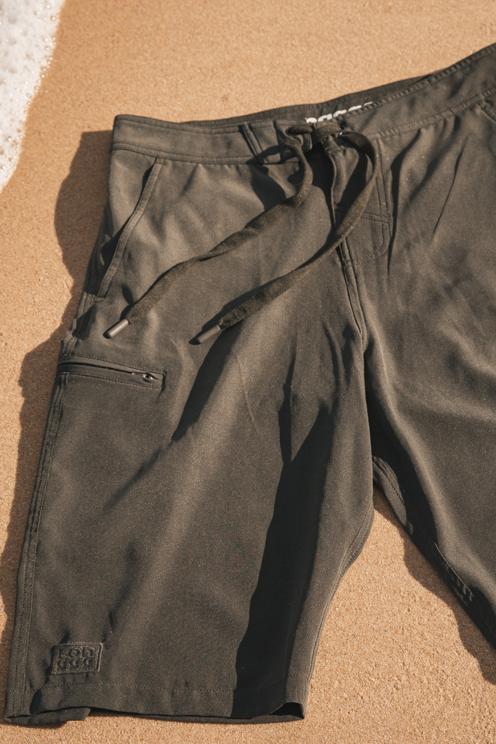 Longgg Oz Hybrid Boardshorts (Swim Shorts) - Extra Long - Moss